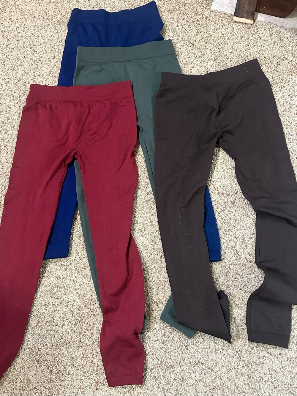 Four-Pair Seamless Leggings Set